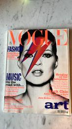 Voque Kate Moss in Vintage Bowie - Nick Knight, Boeken, Ophalen of Verzenden, Zo goed als nieuw