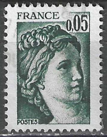 Frankrijk 1977/1978 - Yvert 1964 - Type Sabine - 5 c. (ST) beschikbaar voor biedingen