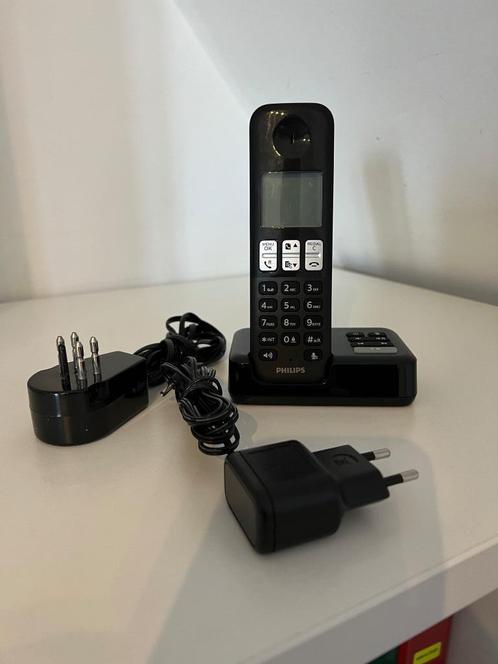 Philips D235 draadloze telefoon, Telecommunicatie, Vaste telefoons | Handsets en Draadloos, Zo goed als nieuw, 1 handset, Ophalen of Verzenden