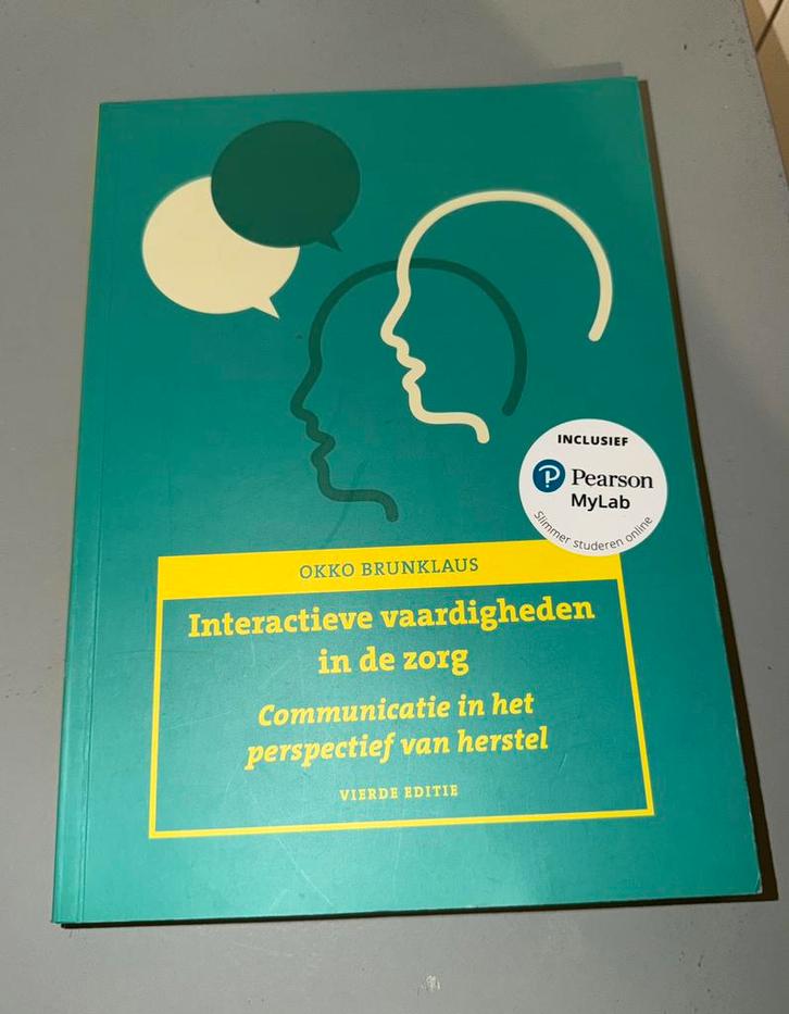 1 Communicatie in het perspectief van herstel, Boeken, Schoolboeken, Zo goed als nieuw, Nederlands, Ophalen