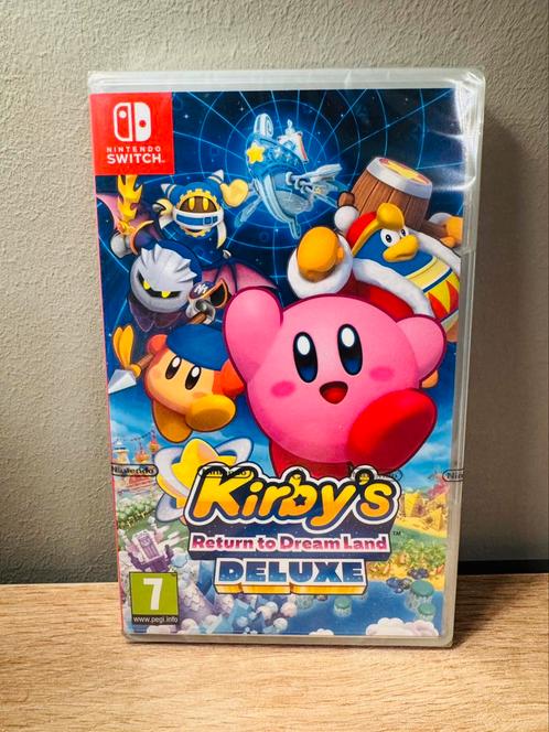 NIEUW - Kirby's Return to Dreamland Deluxe Switch-game, Games en Spelcomputers, Games | Nintendo Switch, Nieuw, Platform, Vanaf 7 jaar