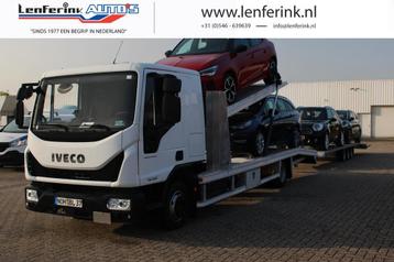 Iveco Eurocargo 75S21 210 pk Autotransporter 4 Lader Tijhof 
