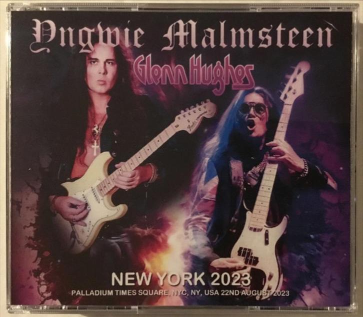3 CD's Yngwie MALMSTEEN - Live New York 2023, CD & DVD, CD | Hardrock & Metal, Neuf, dans son emballage, Envoi