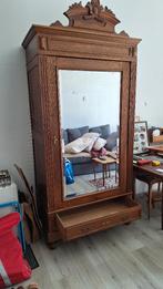 Kast met spiegel, Antiek en Kunst, Antiek | Meubels | Kasten, Ophalen