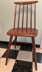 Chaise en bois, Ophalen, Gebruikt, Bruin, Eén