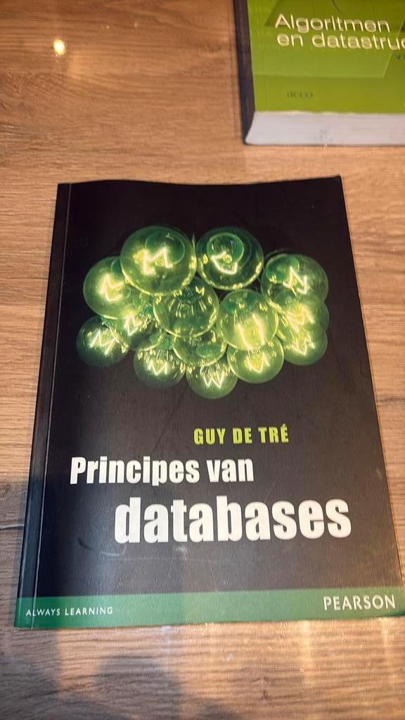G. de Tre - Principes van databases, Boeken, Schoolboeken, Nederlands, Ophalen of Verzenden