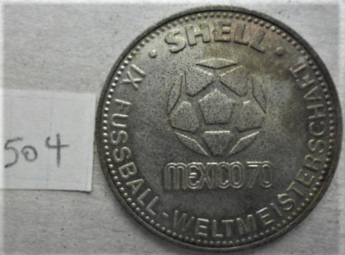 Shell-token Mexico 29,5 mm Duitsland HOTTGES HORST, Postzegels en Munten, Penningen en Medailles, Overige materialen, Ophalen of Verzenden