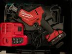 Milwaukee 18V Li-Ion accu Reciprozaag, Doe-het-zelf en Bouw, Ophalen of Verzenden, Gebruikt, Reciprozaag, Milwaukee