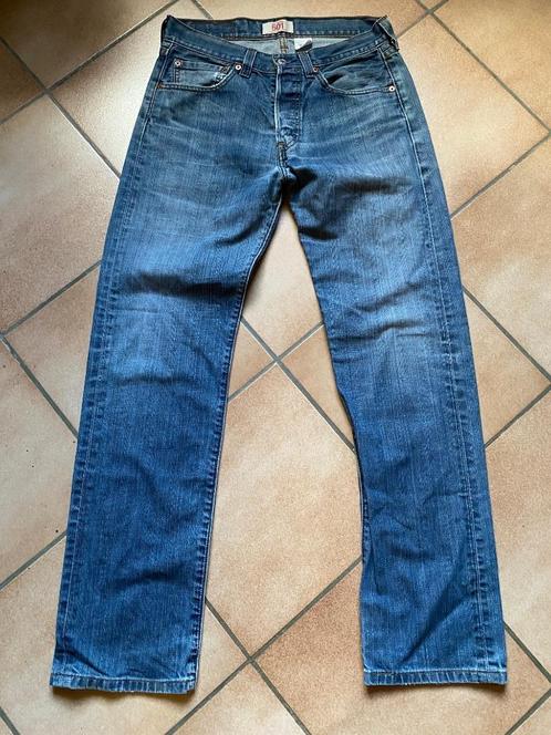 Levis 501 washed blauwe spijkerbroek W31 L32, Kleding | Heren, Spijkerbroeken en Jeans, Gedragen, W32 (confectie 46) of kleiner