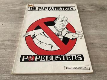 La bande dessinée Papenvreters : Popebusters (1985), Enlèvement ou Envoi, Une BD, Van Droogenbroeck, Utilisé
