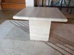 Travertin bijzettafel  / koffietafel  / salontafel, Ophalen of Verzenden