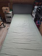 1 persoonsbed met matras, Huis en Inrichting, Slaapkamer | Bedden, Ophalen, Zo goed als nieuw