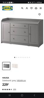 NEW - Buffet ikea Hauga gris neuf, Enfants & Bébés, Comme neuf, Enlèvement ou Envoi