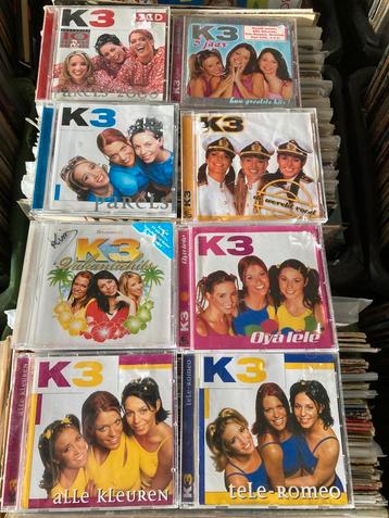 K3/ Originele eerste bezetting/ 8 cd’s samen beschikbaar voor biedingen
