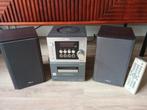 AIWA Micro Hi-Fi system, CD-Tuner & Cassette,speakers & AB, Ophalen of Verzenden, Zo goed als nieuw, Cd-speler, Overige merken