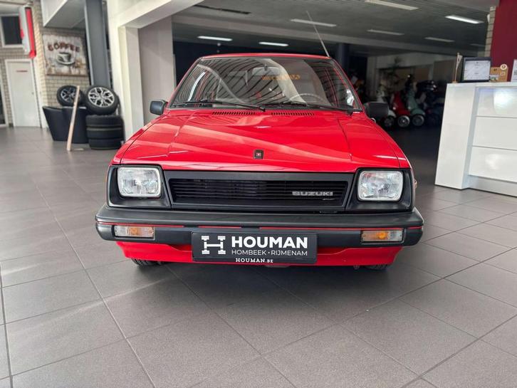 Suzuki Swift 1.0 Automaat (bj 1985), Auto's, Oldtimers, Te koop, Suzuki, Benzine, Stadsauto, Automaat, Rood, Grijs