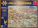 Puzzel Van Haasteren – Grasmaaierrace – 1000 stuks, Ophalen of Verzenden, 500 t/m 1500 stukjes, Gebruikt, Legpuzzel