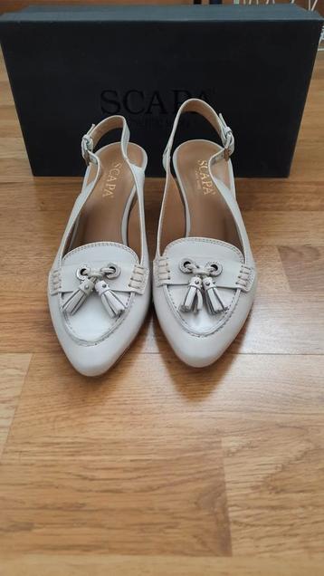 Schoenen pump slingback merk Scapa maat 38 beschikbaar voor biedingen