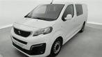Peugeot Expert 2.0 BlueHDi EAT8 L3 DBLE CAB 6PL. NAVI / CLIM, Auto's, Bestelwagens en Lichte vracht, Gebruikt, 4 cilinders, Wit
