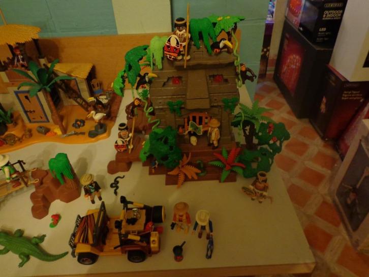 Playmobil jungle + piraten, Kinderen en Baby's, Speelgoed | Playmobil, Gebruikt, Los Playmobil, Ophalen of Verzenden