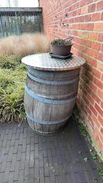 Wijnton omgebouwd tot tafeltje, Ophalen, Zo goed als nieuw