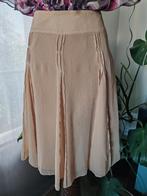 Midirok in voile met voering maat 42/44, Kleding | Dames, Rokken, Ophalen of Verzenden, Zo goed als nieuw