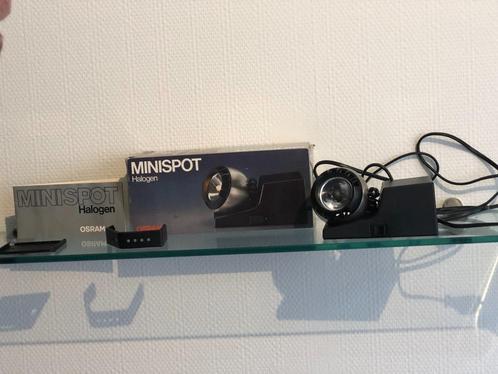 osram eyeball minispot II model 41701 70's vintage, Huis en Inrichting, Lampen | Tafellampen, Zo goed als nieuw, Kunststof, Metaal