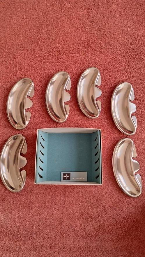ZILMETA gratenbakjes 6 stuks vintage midcentury, Antiek en Kunst, Curiosa en Brocante, Ophalen of Verzenden