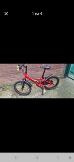 Btwin 16 inch rode kinderfiets, Fietsen en Brommers, Ophalen, Gebruikt