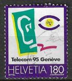 Zwitserland 1995 - Yvert 1486 - Telecom 1995 (ST), Postzegels en Munten, Verzenden, Gestempeld