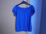Blauwe t-shirt GDM maat L, Manches courtes, Bleu, Porté, Taille 42/44 (L)
