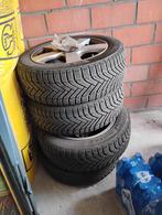 Set 4 winterbanden michelin 2025/55 R16 op stalen velg, Auto-onderdelen, Banden en Velgen, Ophalen, Gebruikt, 16 inch, Banden en Velgen