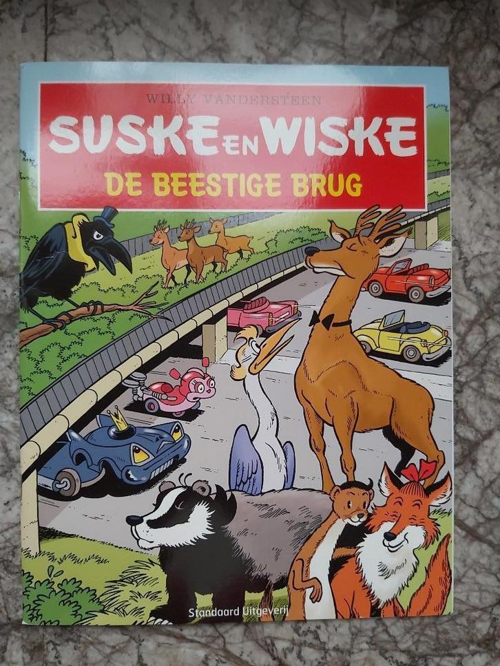 Suske en Wiske De Beestige Brug, Boeken, Stripverhalen, Gelezen, Ophalen of Verzenden