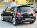 Opel Corsa Opc Line 1.2i ** 2009 ** Airco ** 130.000 km **, Zwart, Bedrijf, Airbags, Corsa