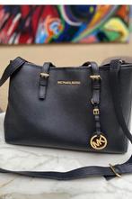 zwarte lederen handtas Michael Kors, Ophalen of Verzenden, Gebruikt, Zwart, Handtas