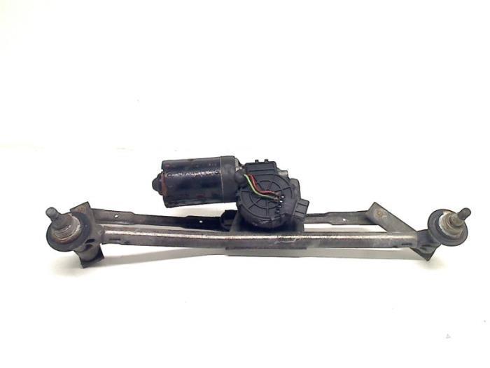 Ruitenwismotor + Mechaniek van een Peugeot 206, Auto-onderdelen, Ruiten en Toebehoren, Peugeot, Gebruikt, 3 maanden garantie, Ophalen of Verzenden