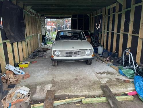 1969 volvo 144 B20, Auto's, Volvo, Particulier, Overige modellen, Benzine, Berline, 4 deurs, Handgeschakeld, Wit, Zwart, Kunstmatig leder