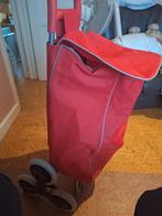 Boodschappentrolley, 30 cm of meer, Gebruikt, 75 cm of meer, Rood