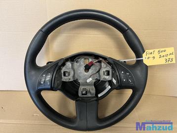 FIAT 500 Zwart Stuur Stuurwiel met flipper 2007+ beschikbaar voor biedingen