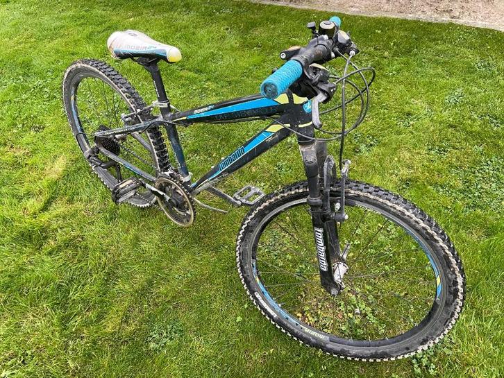 fiets mountainbike 24 inch, Fietsen en Brommers, Fietsen | Jongens, Zo goed als nieuw, 24 inch, Handrem, Versnellingen, Ophalen