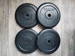 4 x 10kg Domyos halterschijven. (40kg), Ophalen, Halterschijven