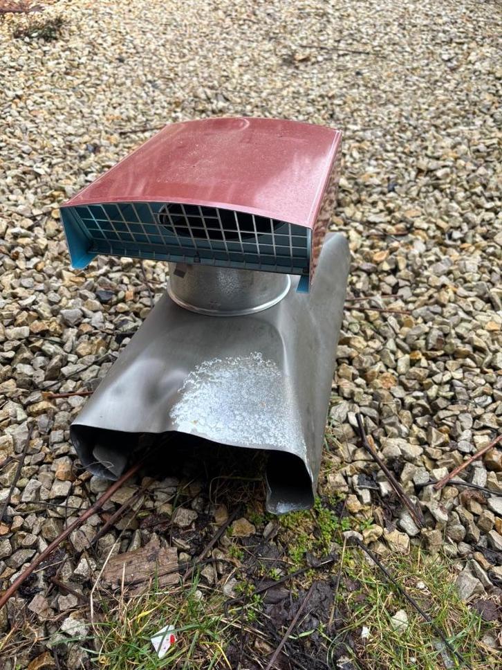 Chapeau de ventilation / sortie d’air avec grille - NEUF, Bricolage & Construction, Ventilation & Extraction, Neuf, Enlèvement