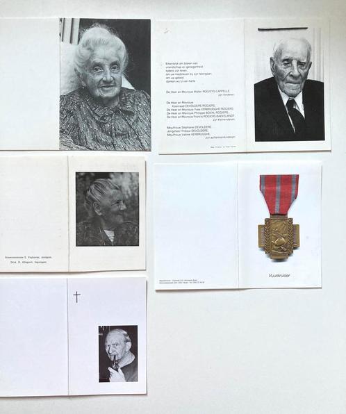 bidprentjes eeuwelingen, Verzamelen, Bidprentjes en Rouwkaarten, Ophalen of Verzenden