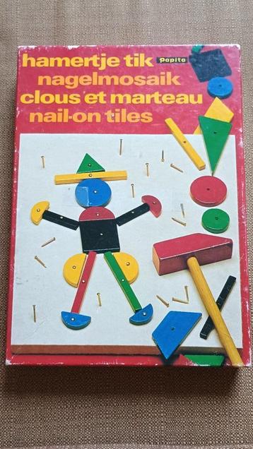Jeu "clou et marteau" édition originale Papita beschikbaar voor biedingen