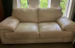 Natuzzi (italsofa) 2,5 +3 zit  ( top-grain rundleer), Huis en Inrichting, Ophalen, Zo goed als nieuw