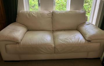 Natuzzi (italsofa) 2,5 +3 zit  ( top-grain rundleer) beschikbaar voor biedingen