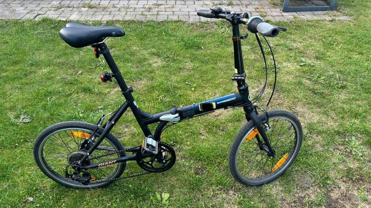 Giant plooifiets, Fietsen en Brommers, Fietsen | Vouwfietsen, Gebruikt, Heren, Versnellingen, Ophalen of Verzenden