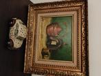 Antieke schilderij originele, Antiek en Kunst, Ophalen