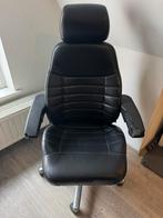 2x Iron Horse 24-uurs bureaustoelen (1 of 2 te koop), Ophalen, Gaming bureaustoel, Gebruikt, Zwart