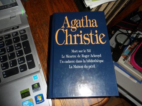 Agatha CHRISTIE. EDDL. Quatre romans 1996, Boeken, Detectives, Zo goed als nieuw, Ophalen of Verzenden